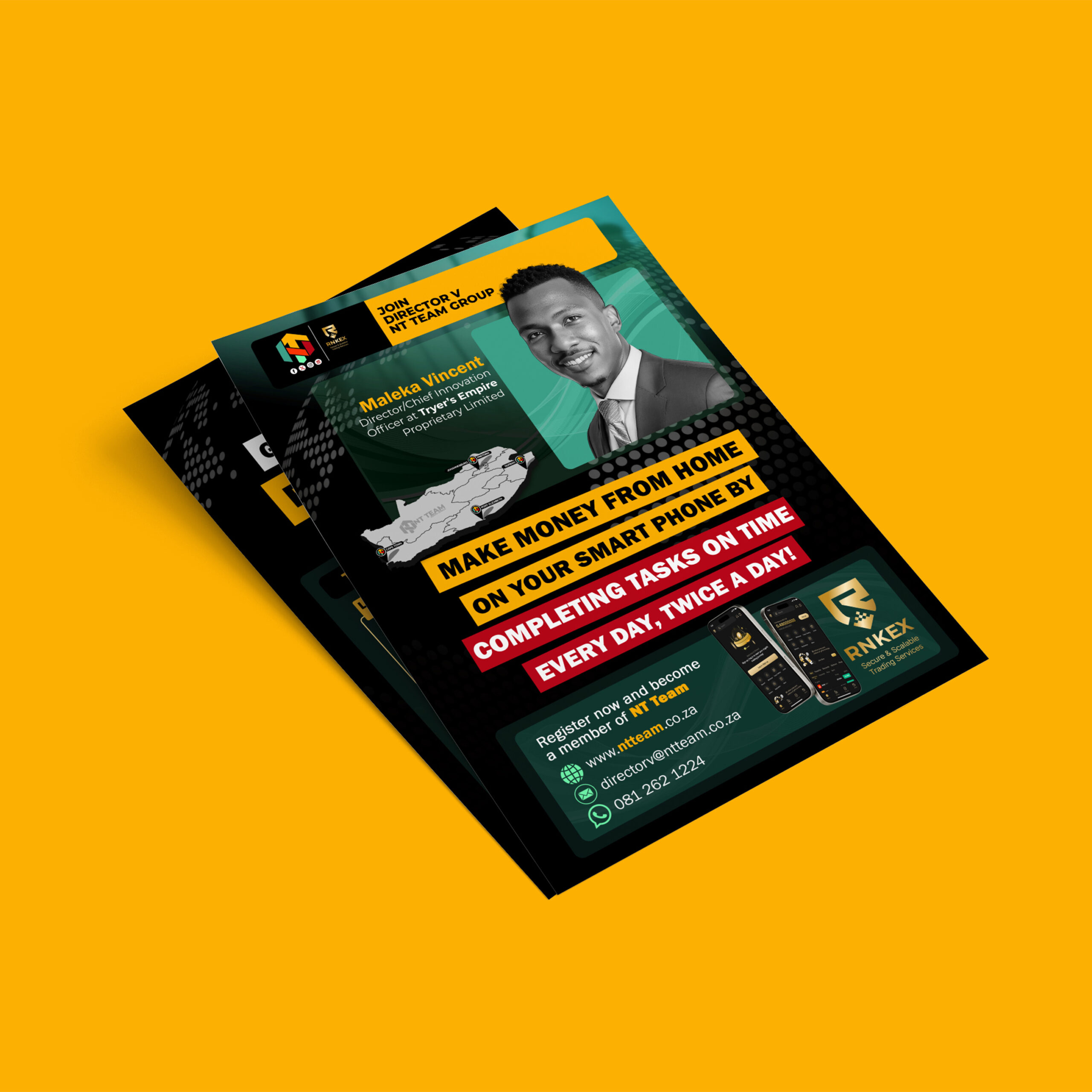 A5-Flyers/Pamphlets NT Team