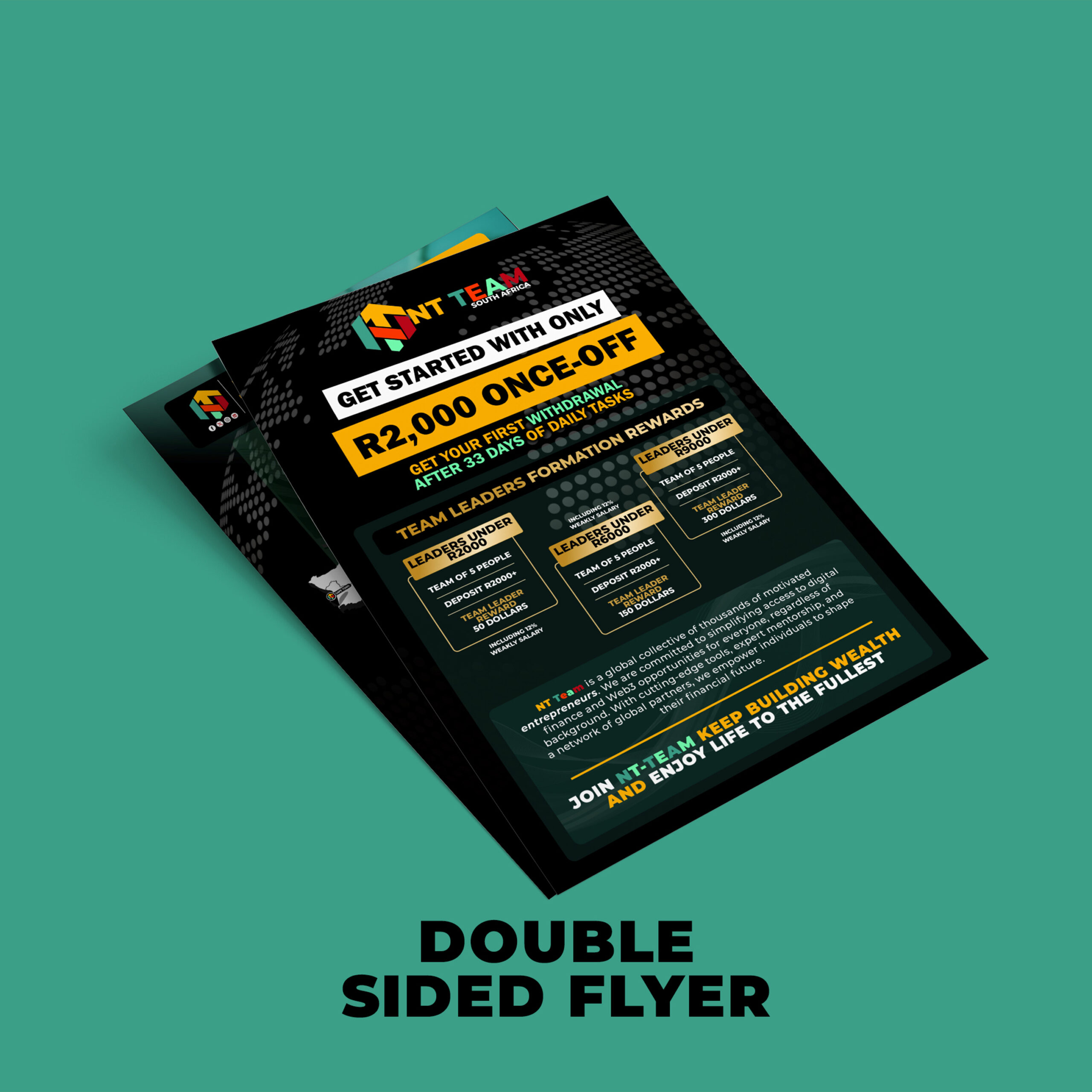 A5-Flyers/Pamphlets NT Team